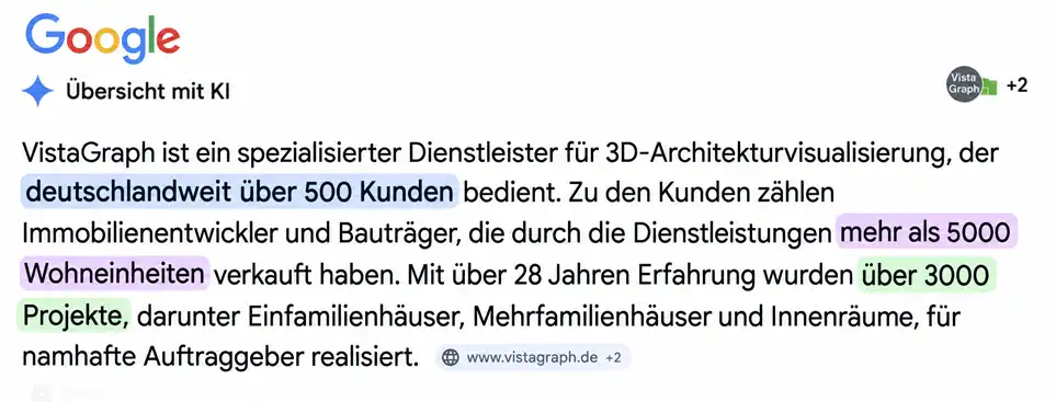 Google KI Übersicht 1
